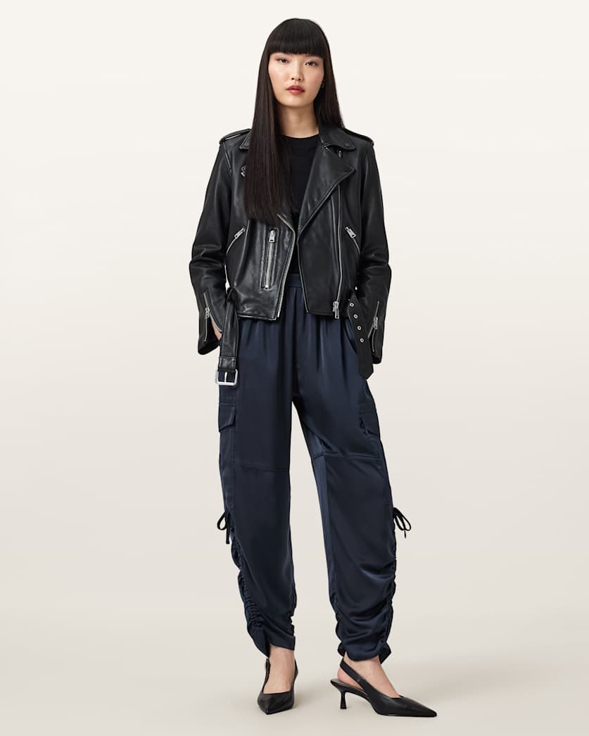 Kaye Straight Fit Drawcord Trousers