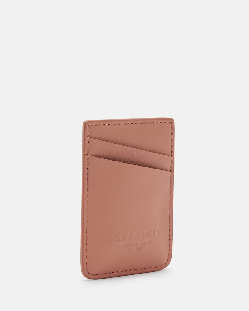Callie Magnetic Leather Cardholder