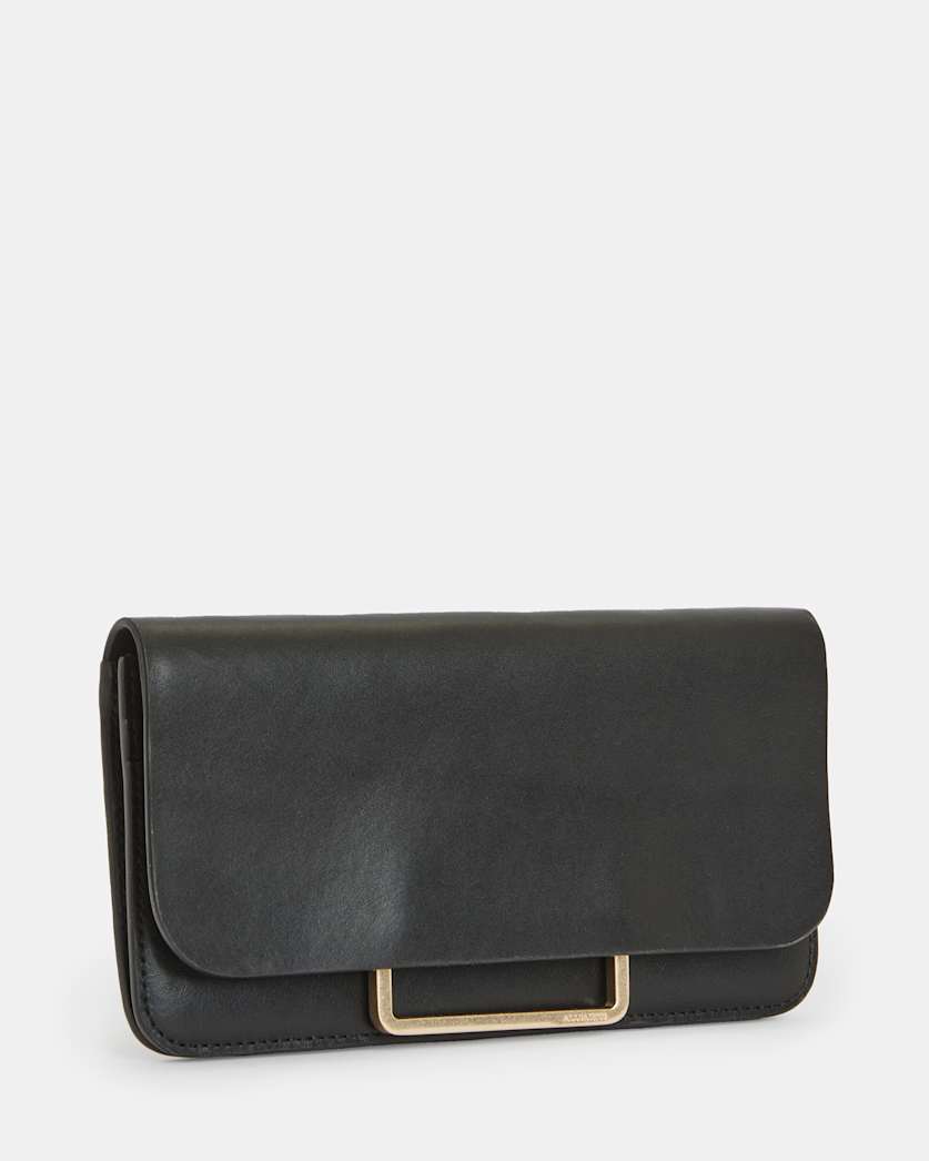Monique Leather Wallet Bag Belt