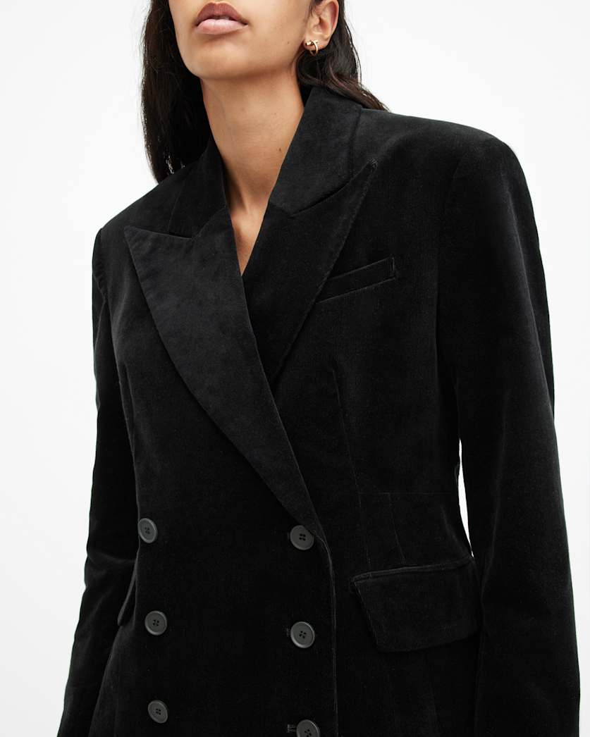 Sevenh Cinched Waist Slim Fit Blazer