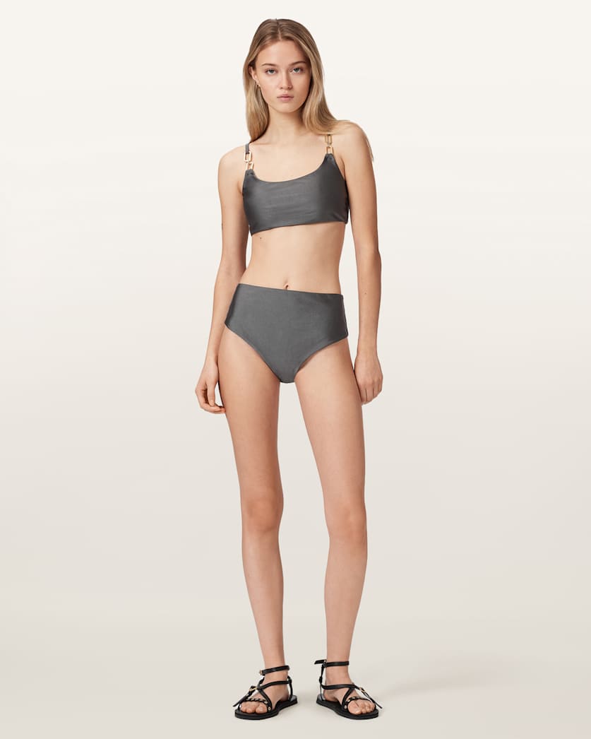 Court Sheen Bikini Bottoms