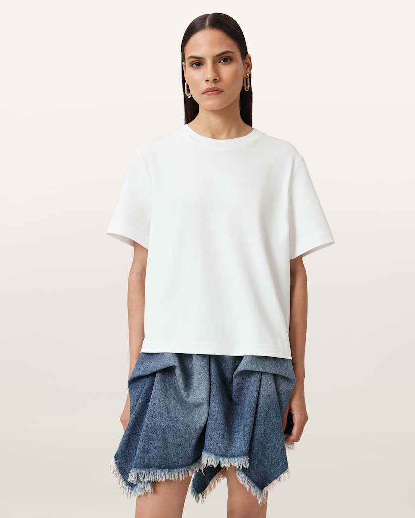 Lisa Boxy Crew Neck T-Shirt