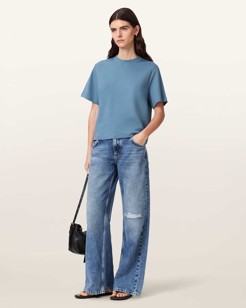 Lisa Boxy Crew Neck T-Shirt