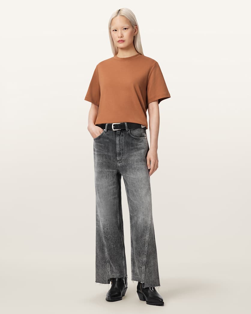 Lisa Boxy Crew Neck T-Shirt