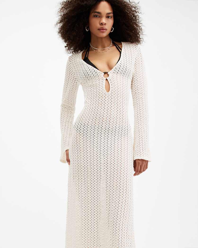 Karma Crochet Slim Fit Maxi Dress