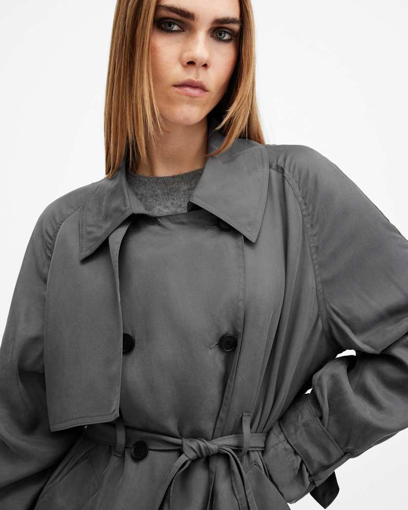 Koko Longline Oversized Trench Coat
