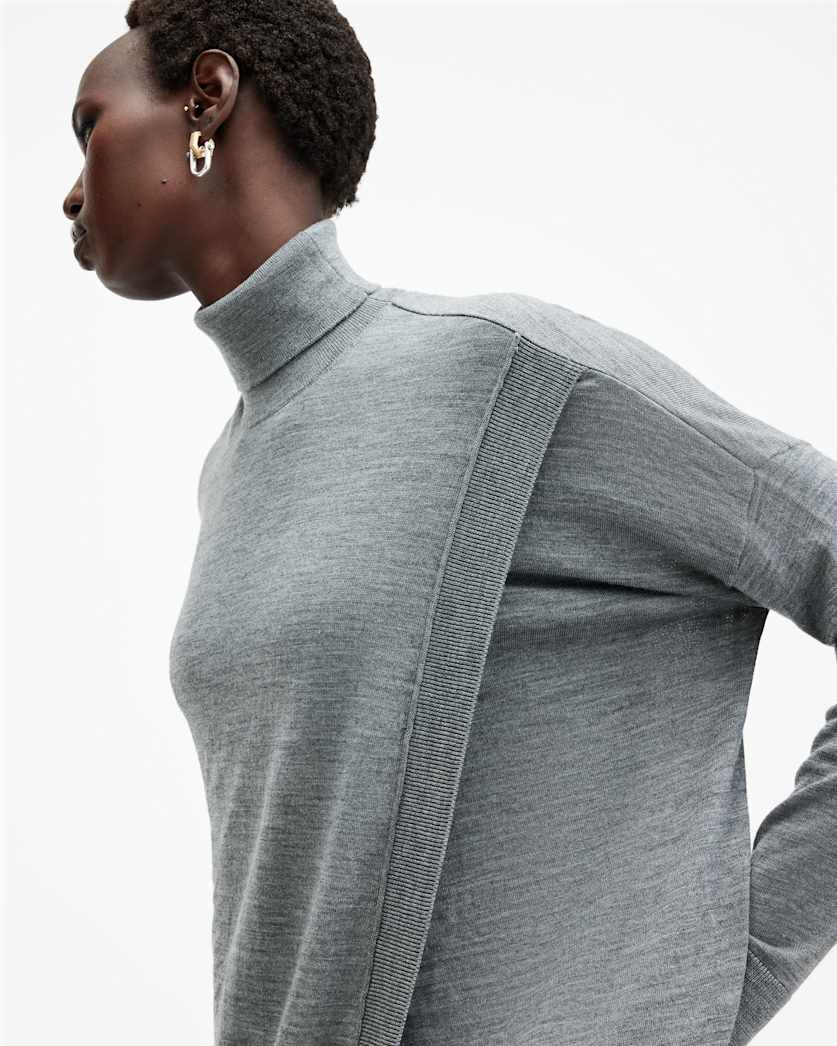 Bern Merino Wool Wrap Jumper