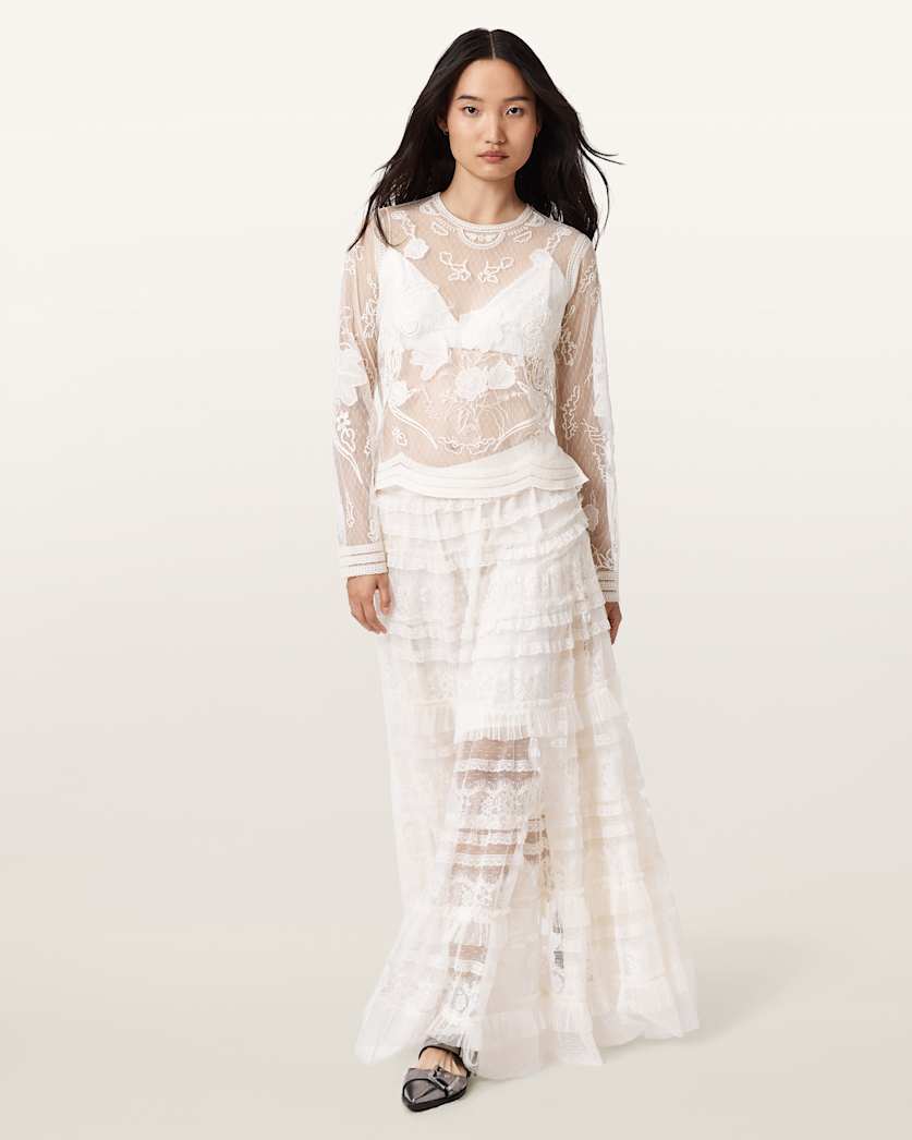 Arlea Tulle Maxi Skirt