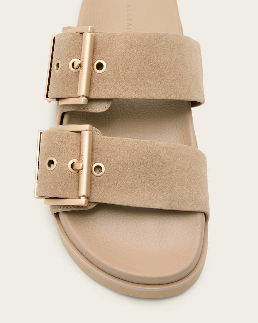 Sian Leather Buckle Sandals