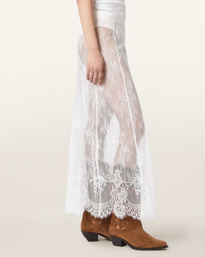 Arran Lace Ankle Length Skirt