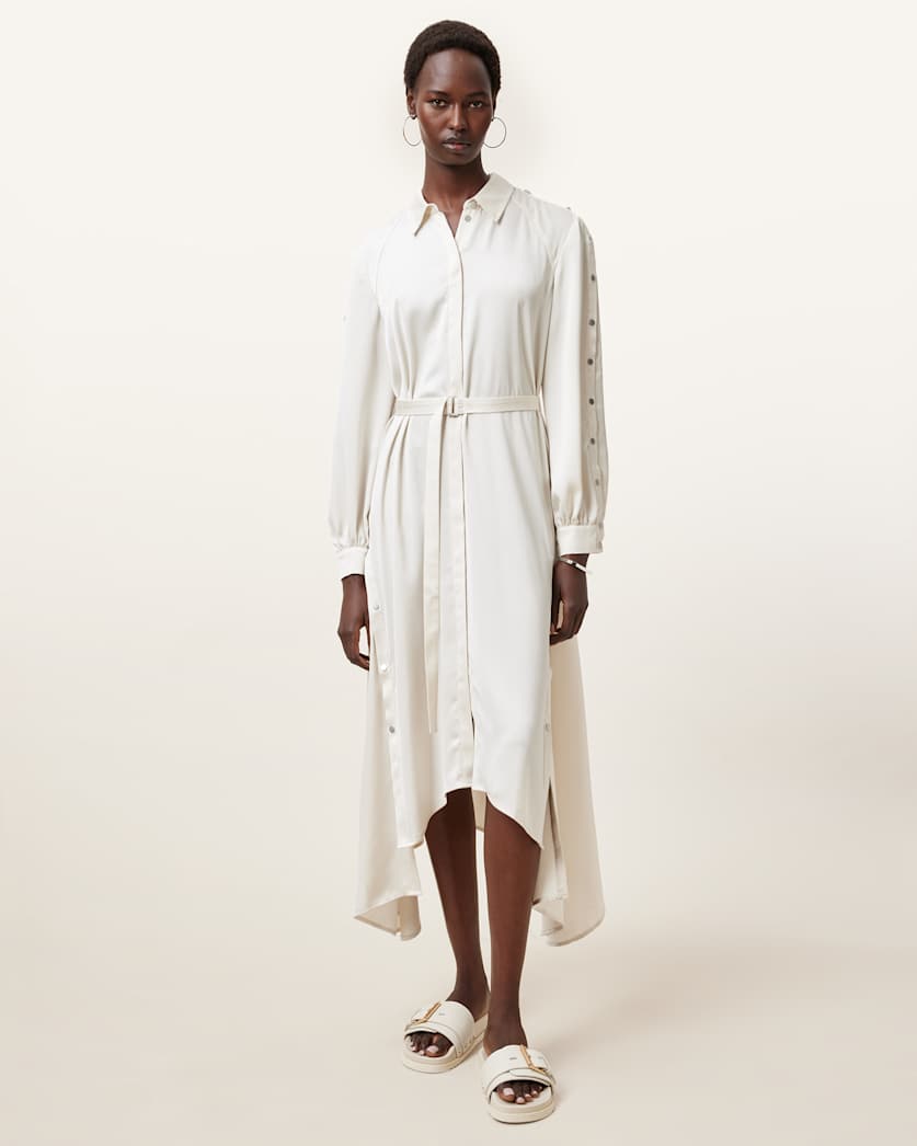 Lexi Satin Midi Dress