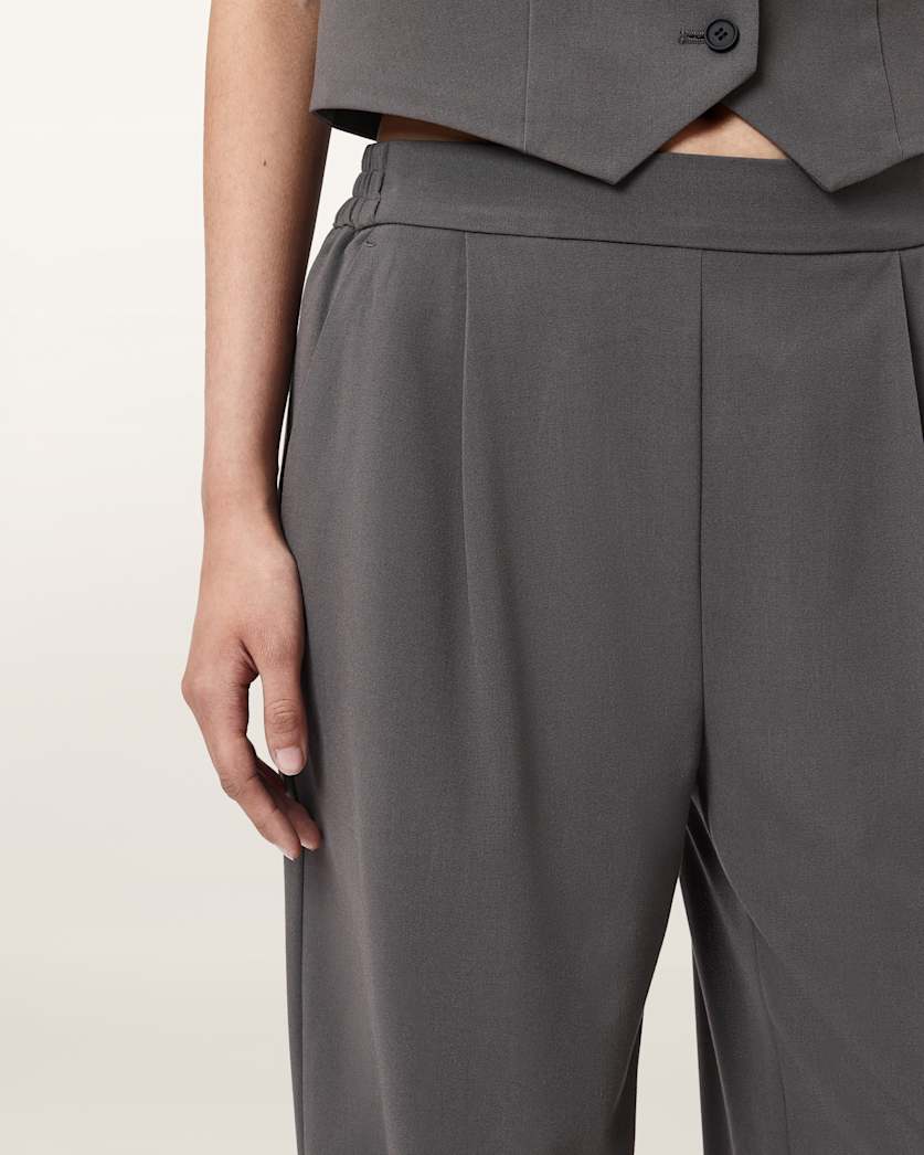 Aleida Lightweight Wide Leg Trousers