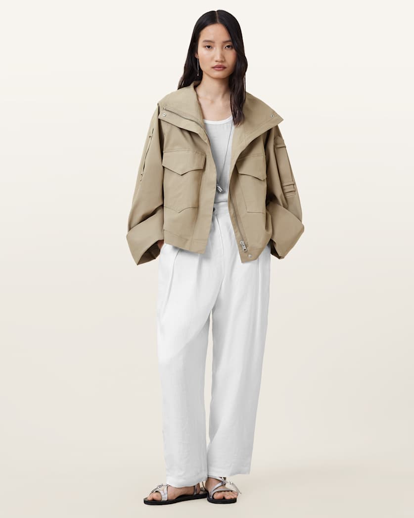 Leighton Cotton Utility Jacket