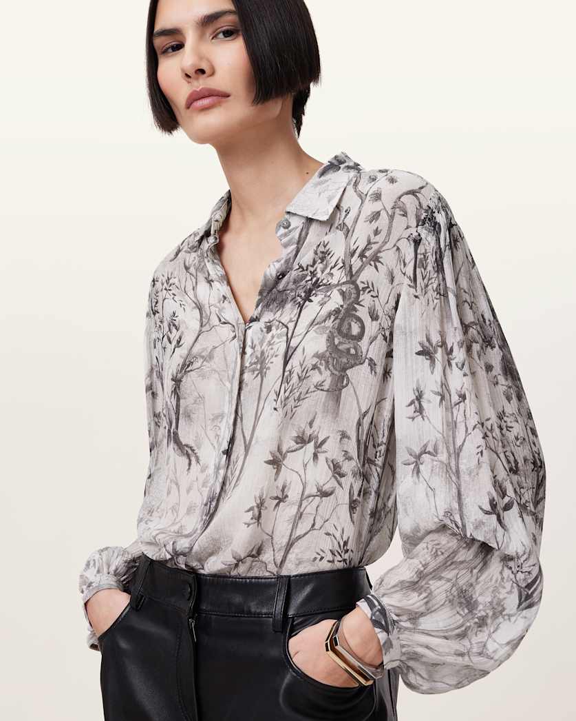 Eddie Printed Relaxed Fit Shirt