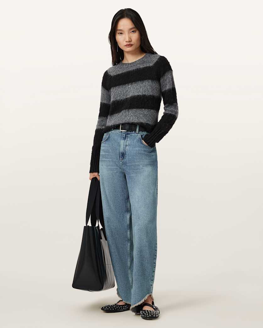 Lou Striped Sparkle Jumper