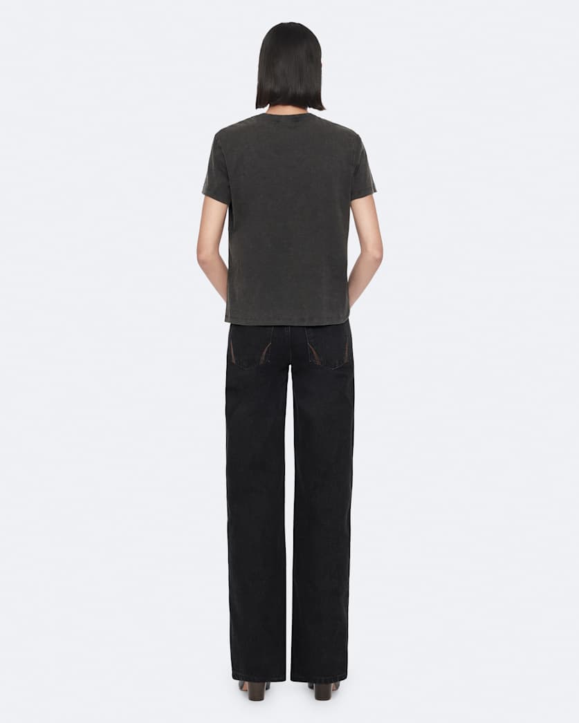 Cohen Mid-Rise Straight-Leg Jeans
