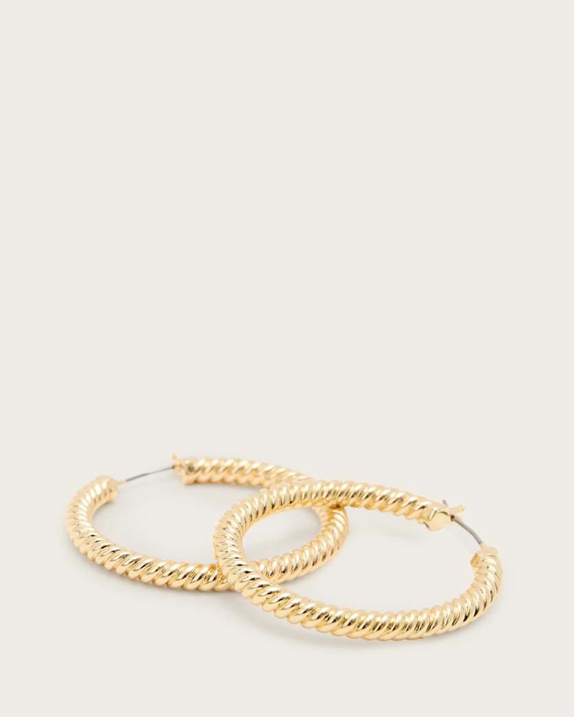 Beck Rope Hoop Earrings