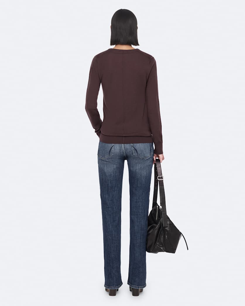 Coyte merino wool crew-neck jumper