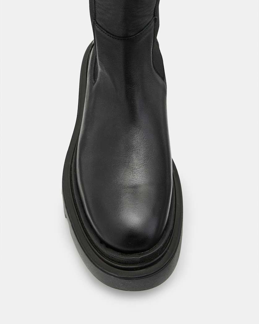 Monica Knee High Leather Boots