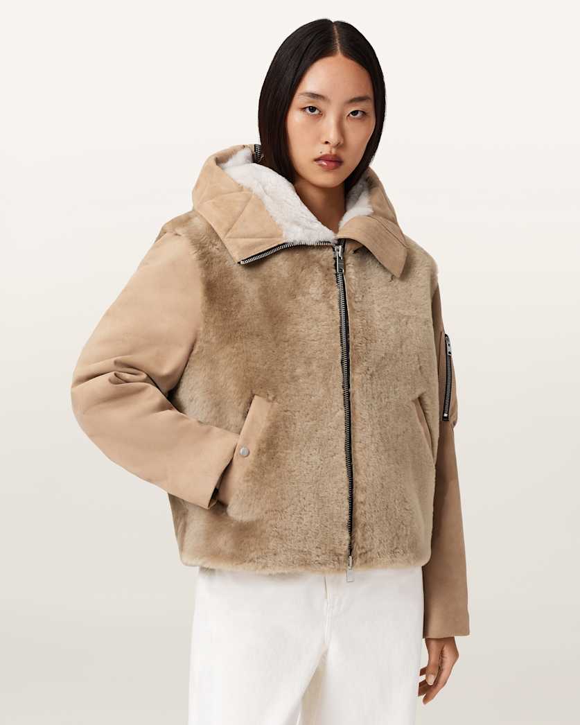 Dexter Shearling Bomber Jacket