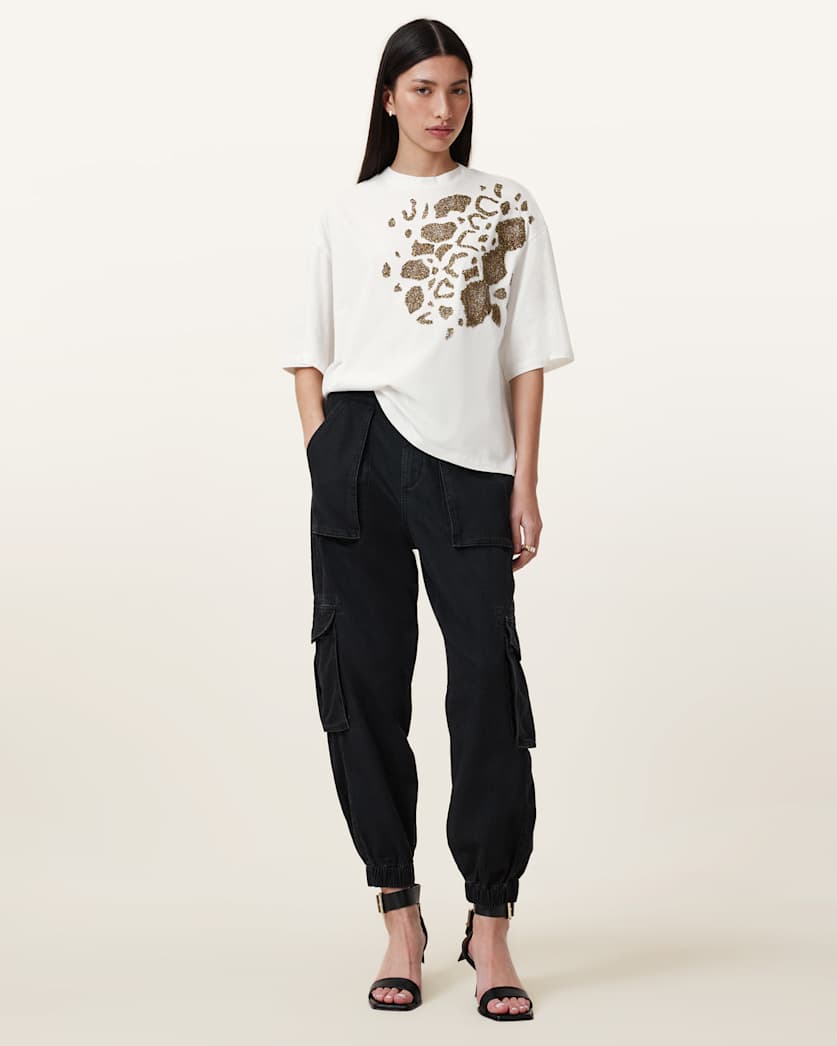 Amelie Flow Embellished T-shirt