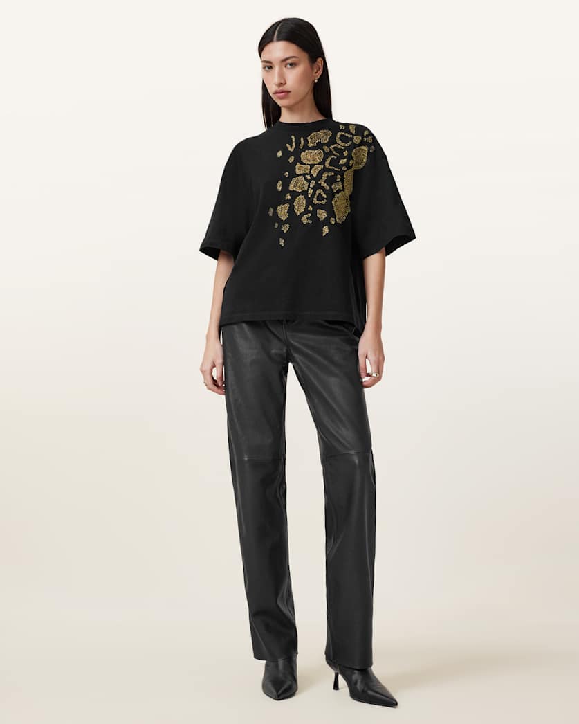 Amelie Flow Embellished T-shirt