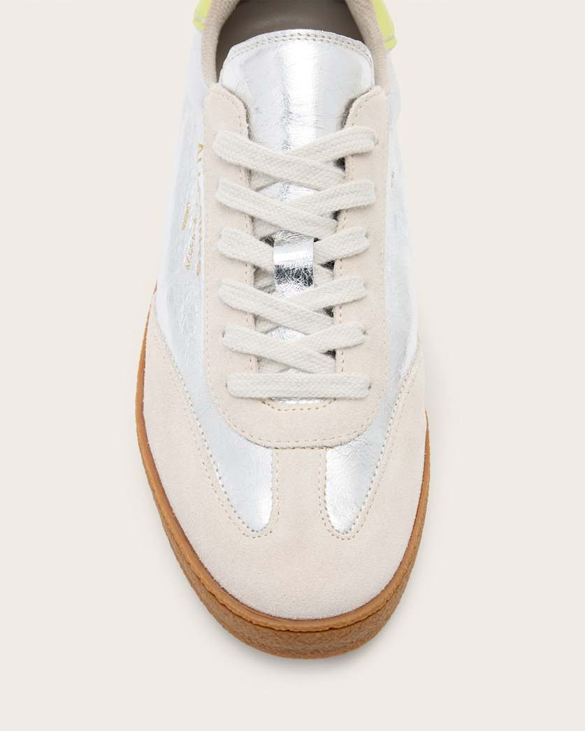 Thelma Metallic Low Top Trainers