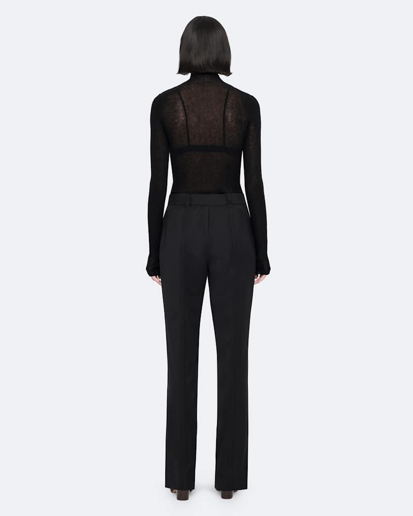Roxanne High-Rise Slim-Fit Tailored Trousers