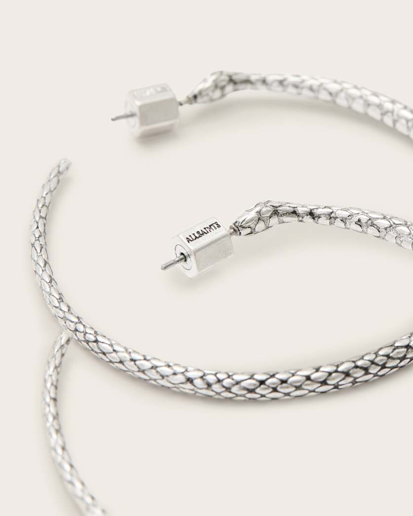 Serpent Large Hoop Earrings