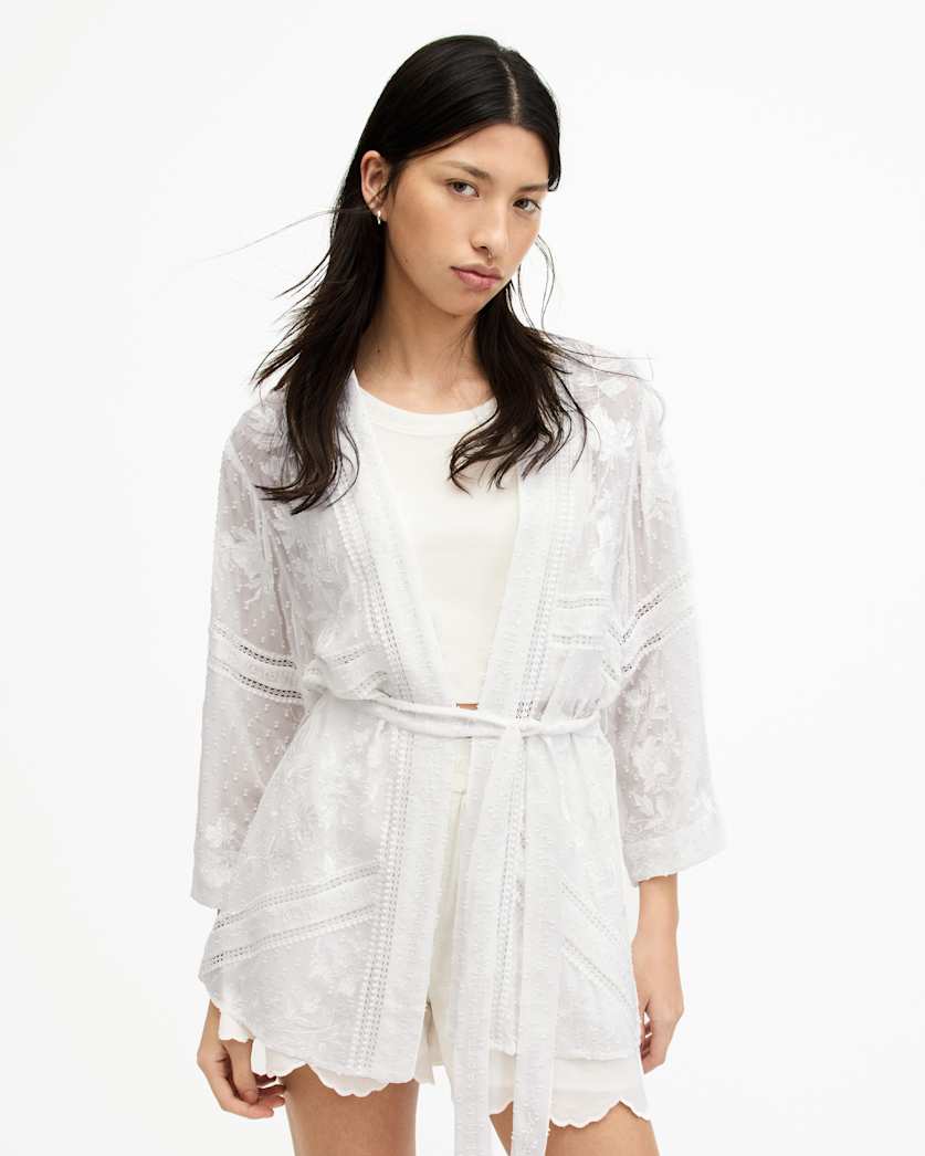 Carina Embroidered Kimono