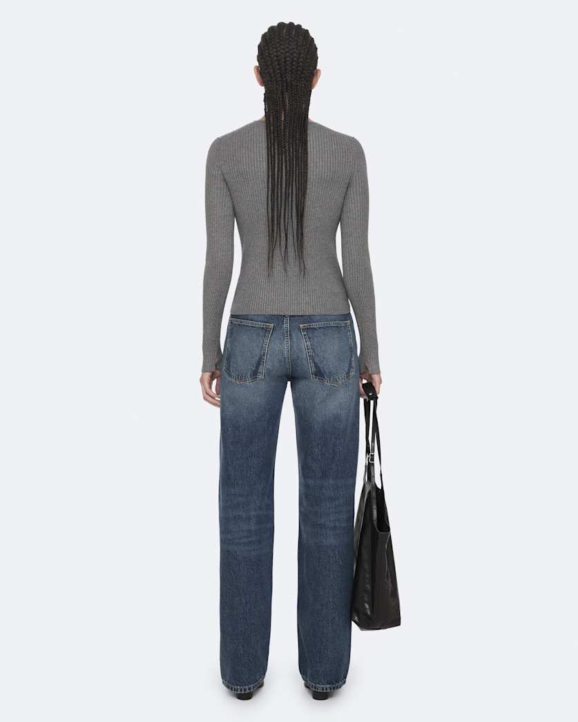 Cruz asymmetric button-front cardigan