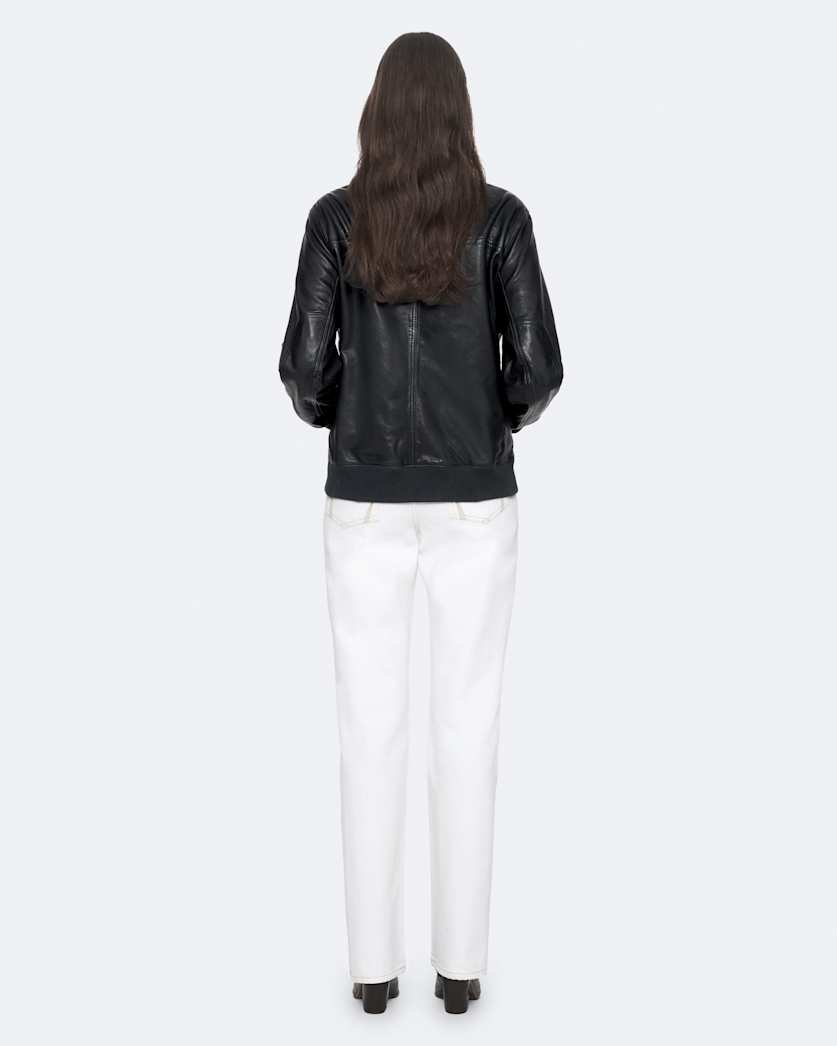 Memphis leather jacket