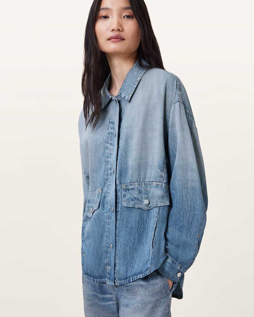 Hettie Oversized Denim Shacket