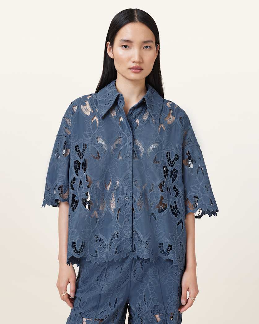 Charli Relaxed Fit Embroidered Shirt
