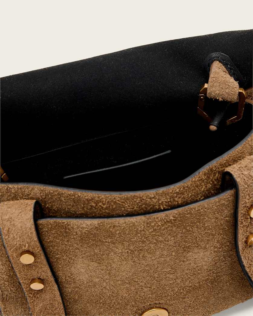 Ursa Mini Suede Crossbody Bag