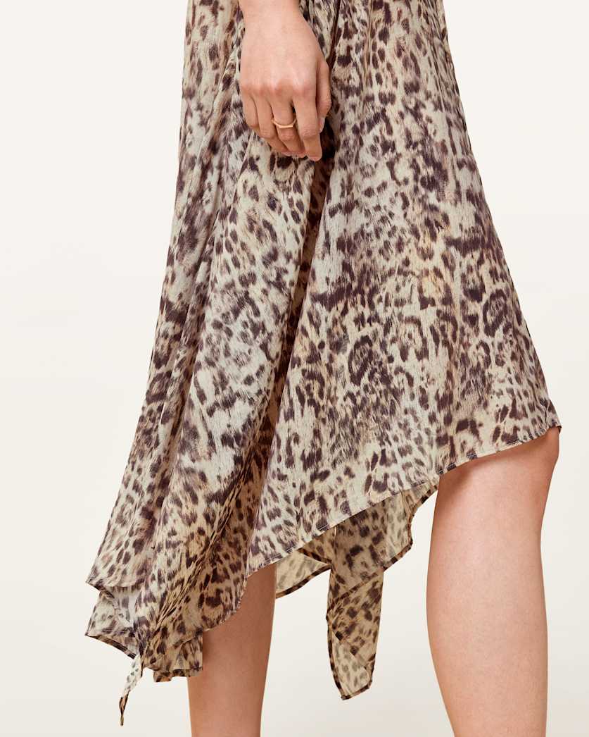 Arwen Leopard Print Dress