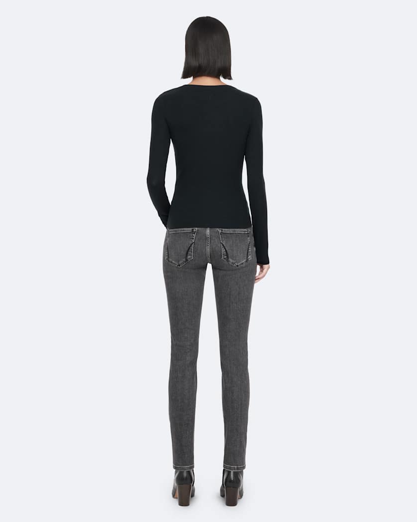 Miller Mid-Rise Skinny Stretch Jeans