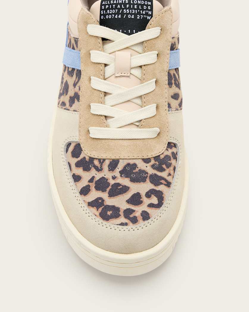 Vix Low Top Round Toe Suede Trainers