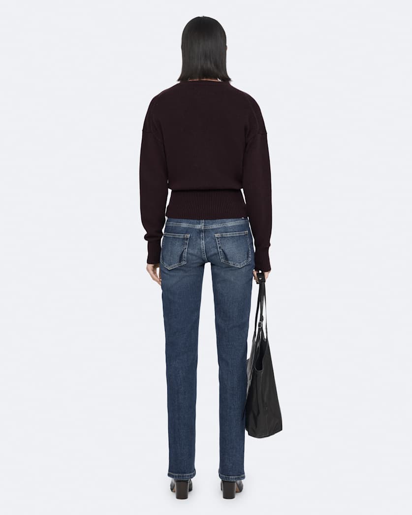 Mari Boxy-Fit Wool-Blend Jumper