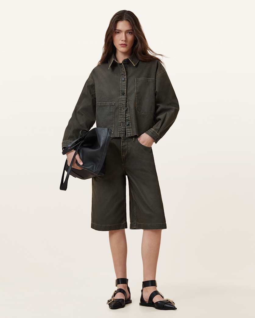 Nicky Oversized Denim Shacket