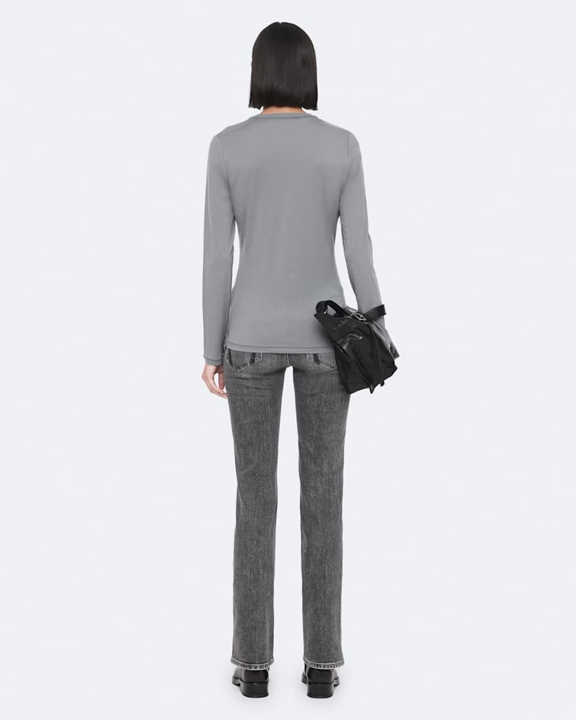 Kira Wool-Blend Long-Sleeve T-Shirt