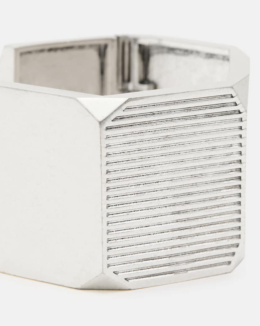 Alex Hexagon Hinge Bangle