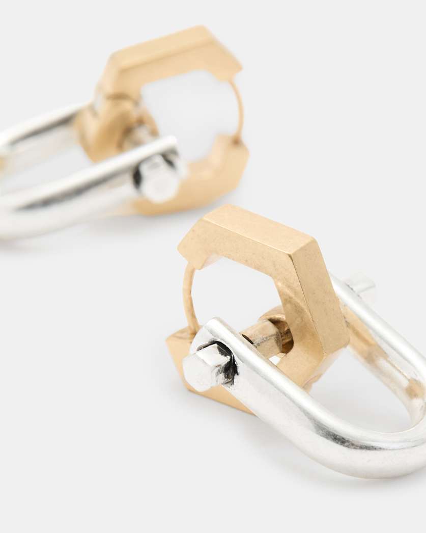 Riley Two Tone Earrings