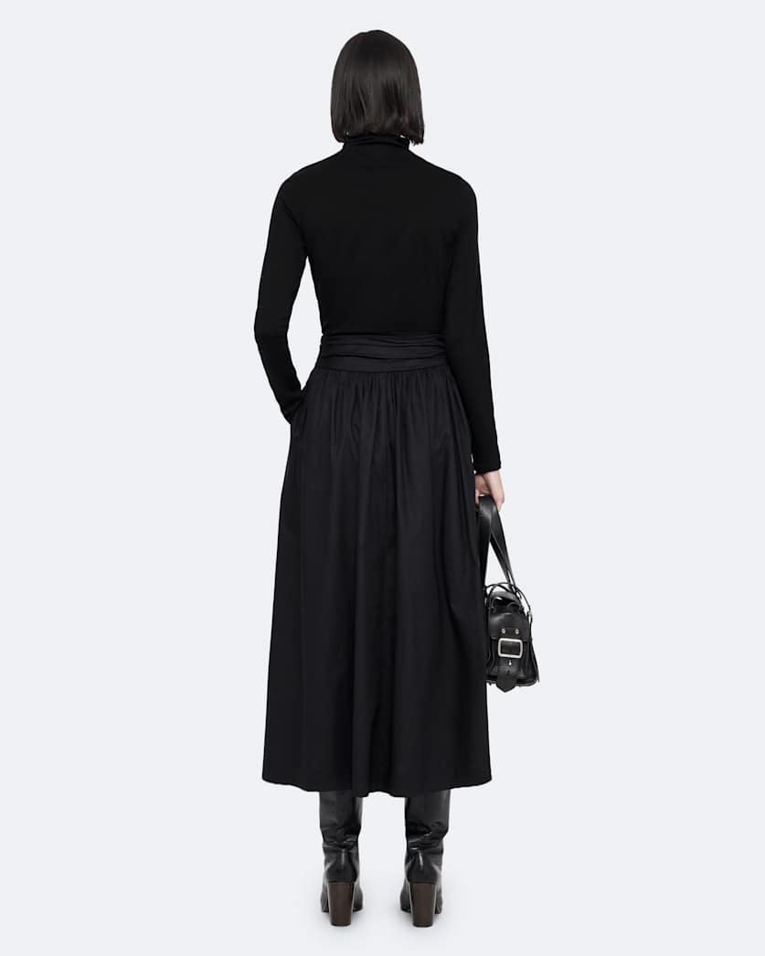 Kira Long-Sleeve Roll-Neck T-Shirt