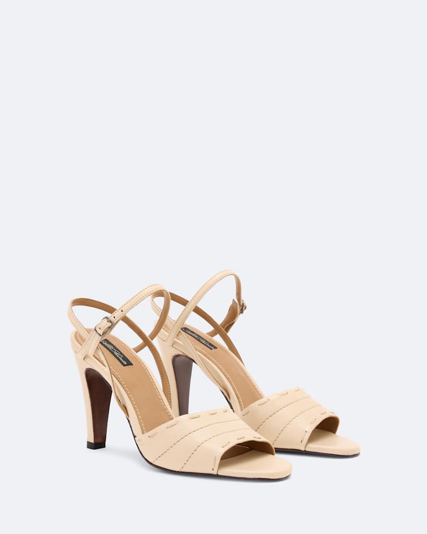 Lila Ankle-Strap Heeled Sandals