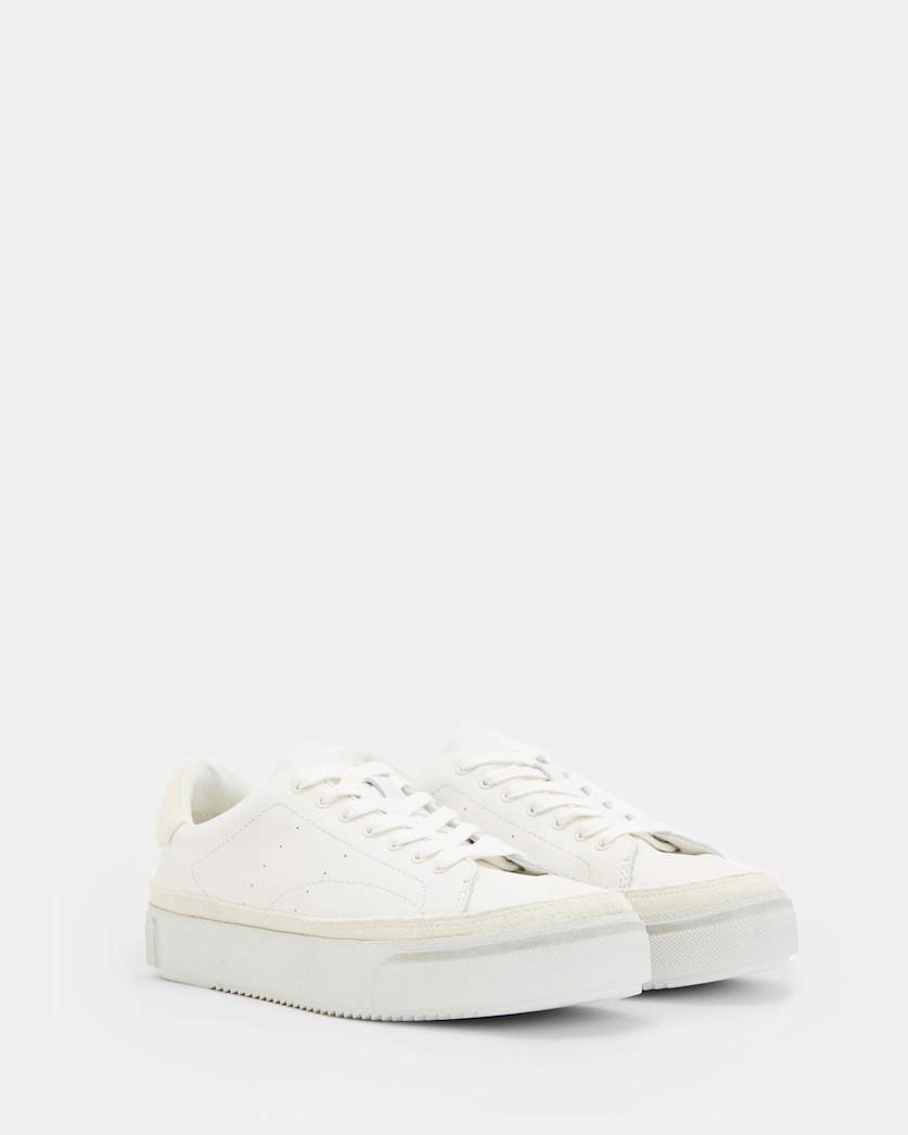Trish Suede Platform Trainers