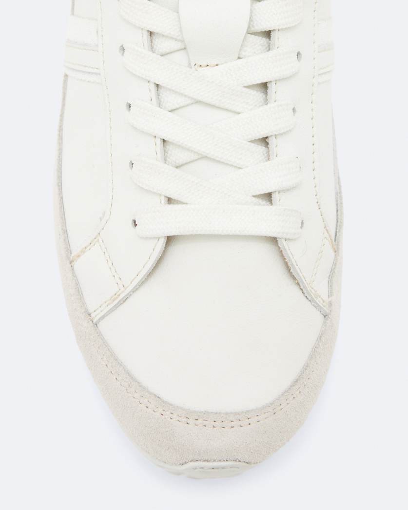 Liam Leather And Suede Low-Top Trainers