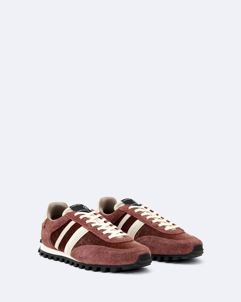 Robin Nylon And Suede Runner Trainers
