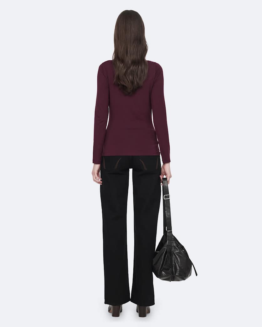 Romi Cowl-Neck Regular-Fit Top