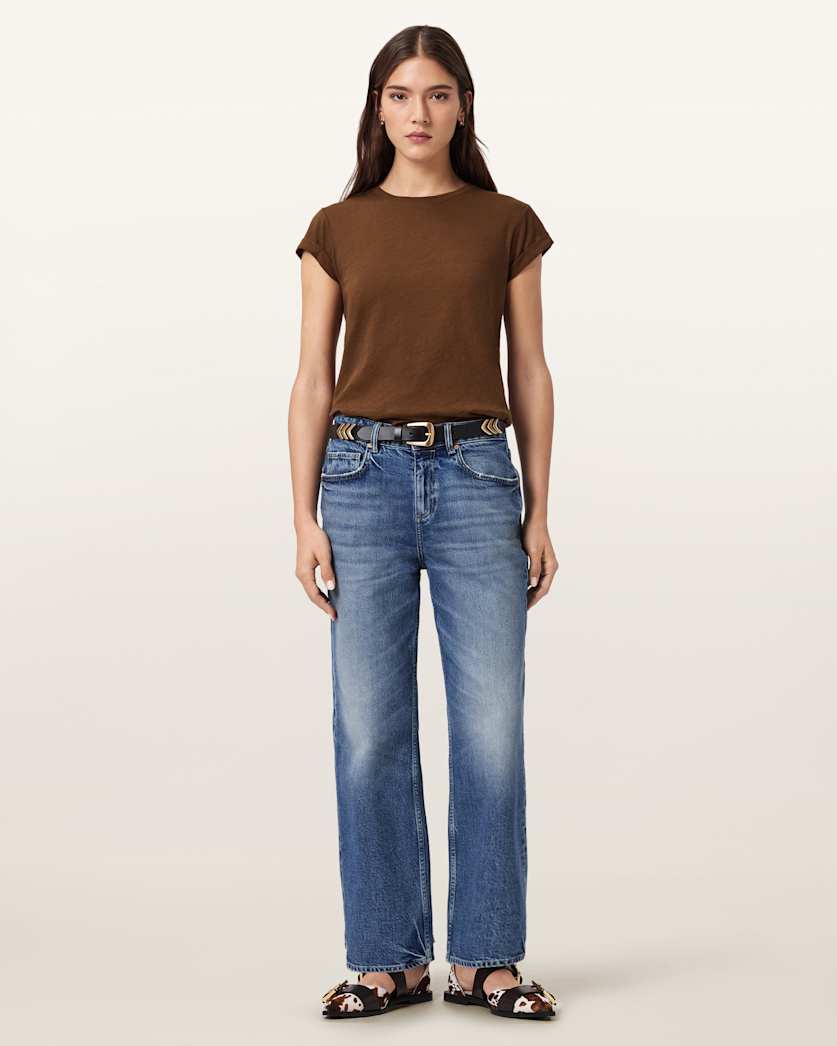 Anna Crew Neck Short Sleeve T-Shirt